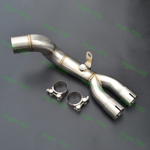 Exhaust Middle Connect Tube Link Pipe For HONDA CB1000R 2008-2017 2009 2010 11 - Picture 4 of 6