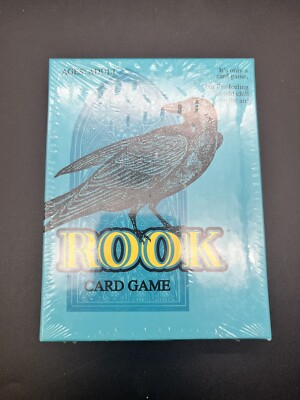 Vintage 2001 Rook (A Blaze of Lightning) Card Game Hasbro Blue Raven New Sealed