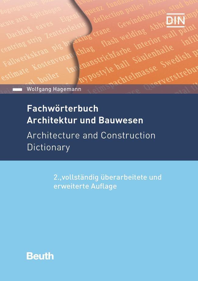 Thumbnail - Fachwörterbuch Architektur Und Bauwesen Wolfgang Hagemann