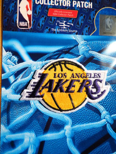 lakers iron on patch