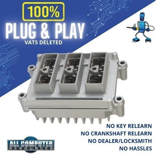 Oldsmobile Bravada 2002 4,2 L 12576463 ECU ECM PCM computadora VATS eliminar Foto 2 de 4