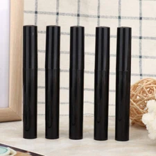 5Pcs 4Ml Empty Eye Black Tube, Suitable for Mascara Growth Oil (Black)