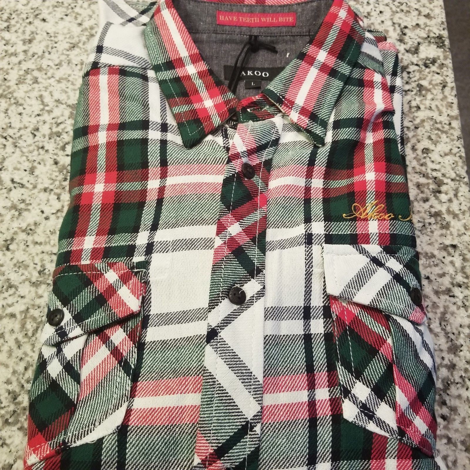 Size 3XL Plaid Elbow Patches 