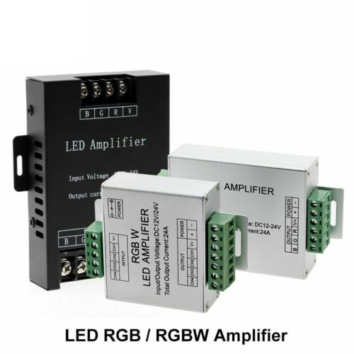 cruise Northeast area LED RGBW RGB Amplifier DC12 24V 24A Output For RGBW RGB LED Strip Power  Repeater | eBay