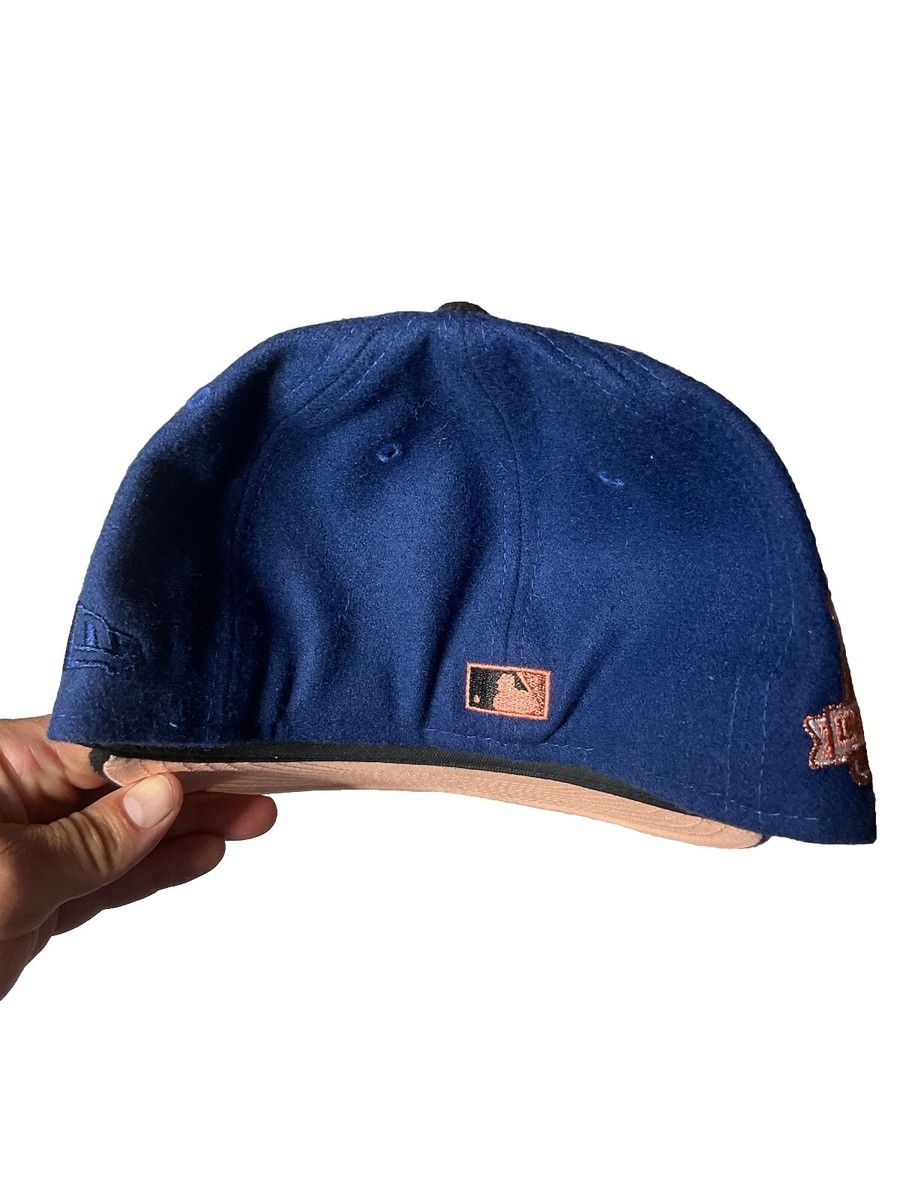 New Era Oakland Athletics 40th Anniversary Blue & Peach SZ 7