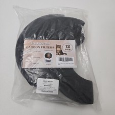 12 Pack Activated Carbon Filters Compatible with Litter Robot 4 Cat Litter Box