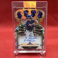 2023 Panini Chronicles Crown Signatures Evan Carter RC /19