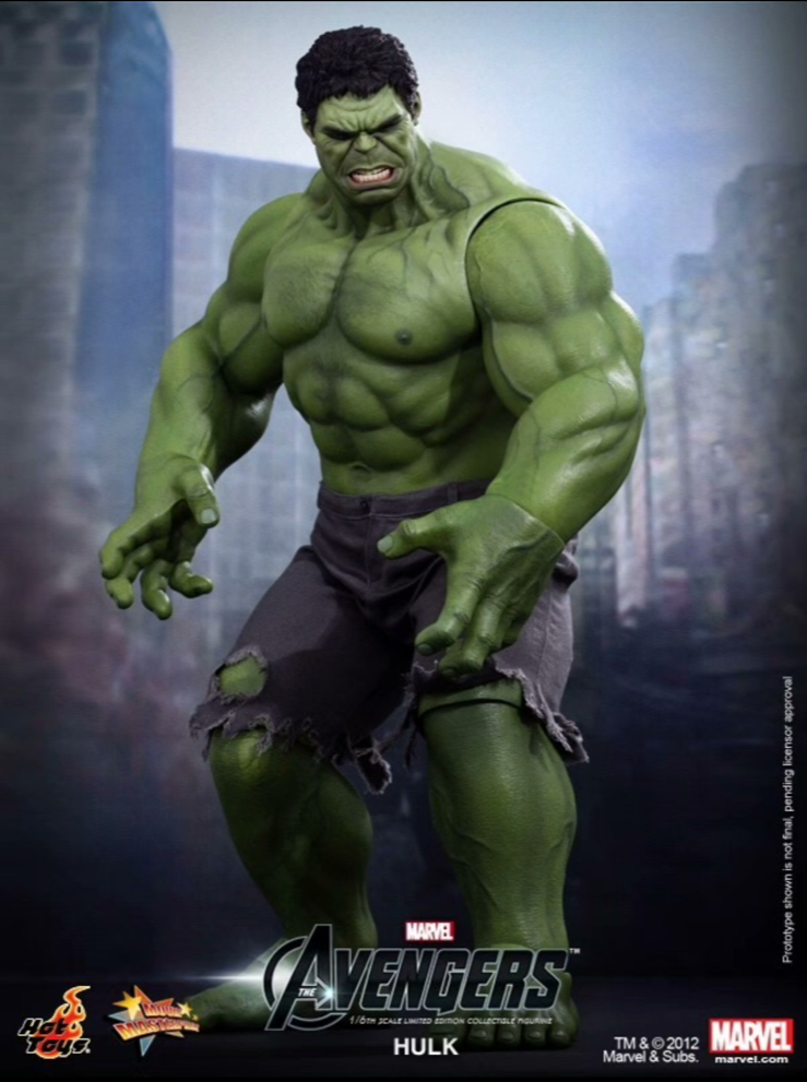 Figurine Hot Toys Hulk – Avengers Endgame – 1/6 – Marvel – Neuf