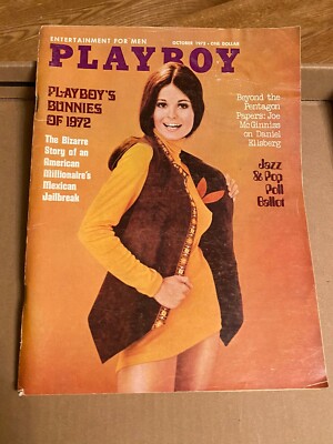 Playboy 1972 プレイボーイ vintage ドルガバ　レア Vintage October 1972 Playboy Magazine | eBay
