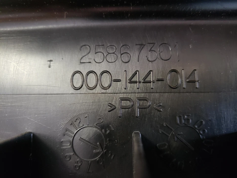 GENUINE GM 2006-2011 Buick Lucerne Seat Back Panel Rear Compartment 15904668 - Image 4 of 4