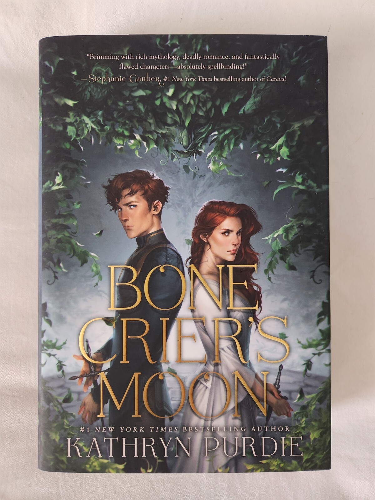 Signed Fairyloot Exclusive Bone Crier’s Moon by Kathryn Purdie w/ Shimmery Edges