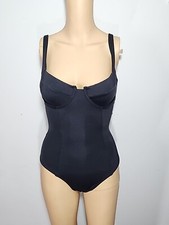 NWT Cupshe Womens One Piece Swimsuit Size XS Black Underwire