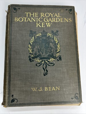 #ad W.J. Bean Royal Botanic Gardens Kew Historical And Descriptive 1908 Antiquarian $185.00