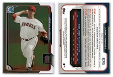 2015 Bowman Chrome Prospects #BCP15 Jeremy Rhoades Los Angeles Angels