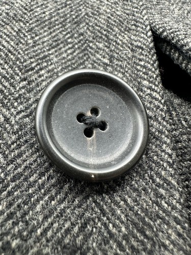 J. CREW Westbourne 100% Wool Yorkshire Tweed by Moon Topcoat Overcoat XLT Tall - Picture 12 of 12