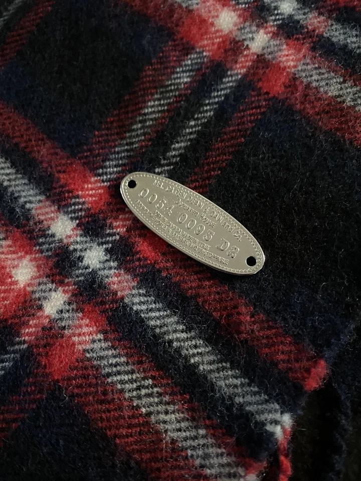 DSQUARED2 Otoño/Invierno 2011 Bufanda De Lana A Cuadros Minero De Carbón - Imagen 4 de 4