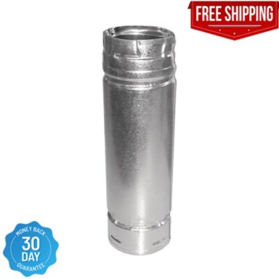 Pelletvent 4 In. X 36 In. Double-wall Chimney Stove Pipe | Vent Pellet Double