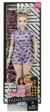 Mattel Barbie Fashionistas #75 Lavender Kiss 💋 Curvy Body Doll 🆕🆓 shipping!