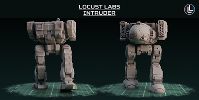 Locust Labs Intruder (American Mecha Proxy Stalker) 6 Mech Kit!