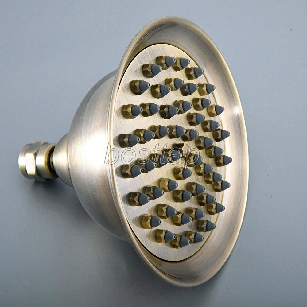6.3" inch New Antique Bronze Rainfall Rain Bathroom Shower Head ssh251