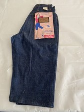 1960  s Vintage Maverick Blue Bell Women  s Dark Wash Blue Jeans Size 7/8 misses