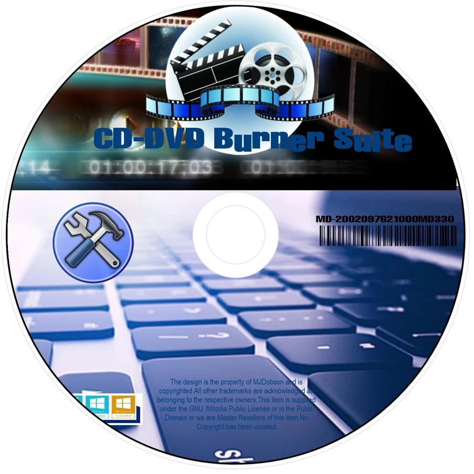 CD Disc Burner Program Rip Copy Non-Protected ISO Create MP3 Audio CD - Image 3 of 4