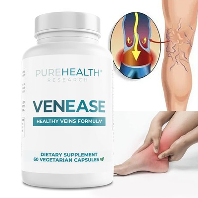 PureHealth Research VenEase - Blood Circulation and Leg Health Vein Support