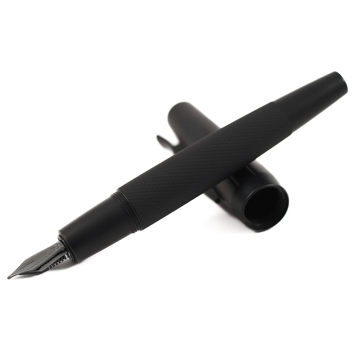 Faber-Castell Emotion Pure Black Fountain Pen | Pen Heaven - View #6