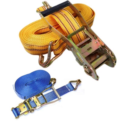 RTD/7/ NASTRO CINGHIA A CRICCHETTO 10MT 2" FIBBIA ANCORAGGIO FERMA BAGAGLI FUNE CORDA