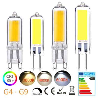 10/20X G4 G9 LED 5W 7W 9W Lampen Dimmbar Leuchtmittel 3000K/4000K/6000K220V Neu