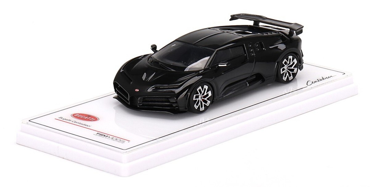 True Scale Model 1:43 BUGATTI CENTODIECI BLACK | eBay