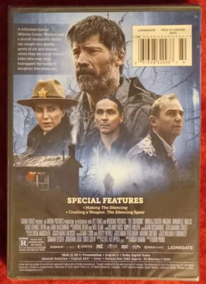 The Silencing (DVD, 2020) New Sealed Nikolaj Coster-Waldau