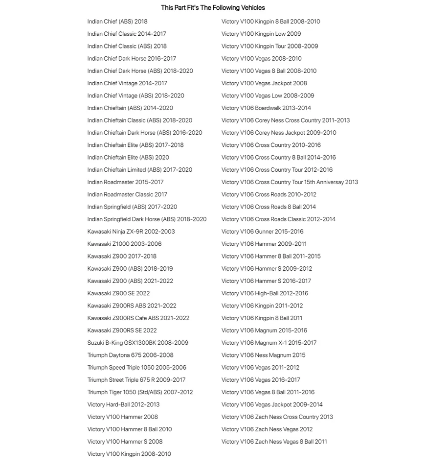 EBC Brake Pad - Sintered Double H Front Right For Indian Roadmaster 2015-2017 - Image 2 of 2