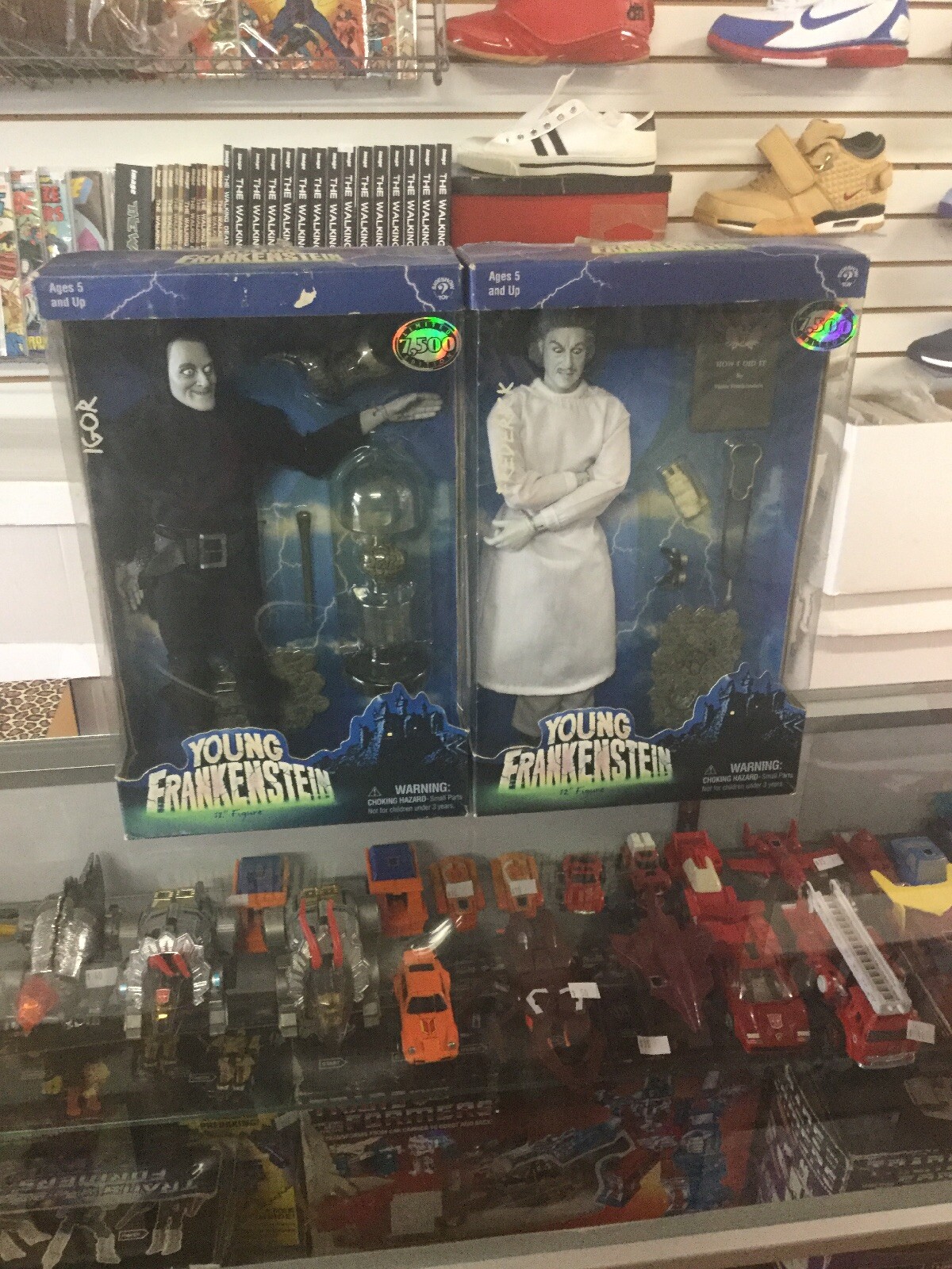 Sidemostrare Young Frankenstein 12 cifras completare set of 2 Igor e Frossoerick Sidemostrare Young Frankenstein 12 cifras completare set of 2 Igor e Frossoerick