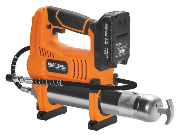 Akku Fettpresse Kartuschenpresse Schmierpresse 21V 10000 PSI 3Ah LED-image