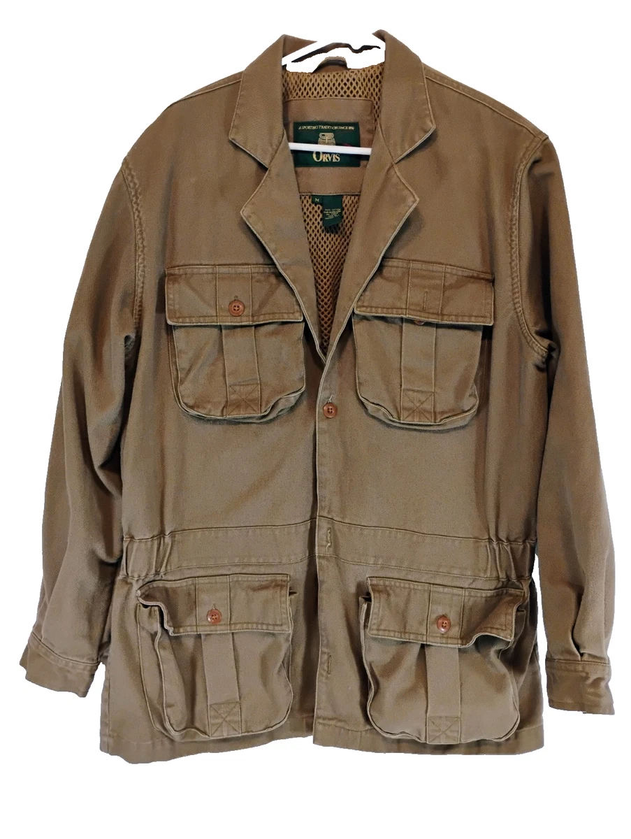Gilet De Pêche Orvis Super Tac-L-Pac Vintage Années 90 - Taille L Vert Olive - Homme/Unisexe