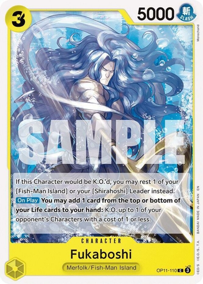 Fukaboshi - OP11-110 - C - Near Mint