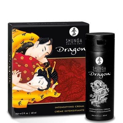Shunga - Dragon Intensifying Cream - 2oz Performance and Pleasure