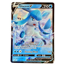 Glaceon V SWSH196 SWSH: Sword & Shield Black Star Promo Holo Card Pokemon TCG