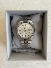 Seiko 5 Automatic Watch 36mm Stainless Steel, Day/Date 
