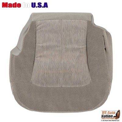 2001 2002 Chevy Silverado 1500 1500HD Driver Bottom Cloth Cover Medium Oak Tan