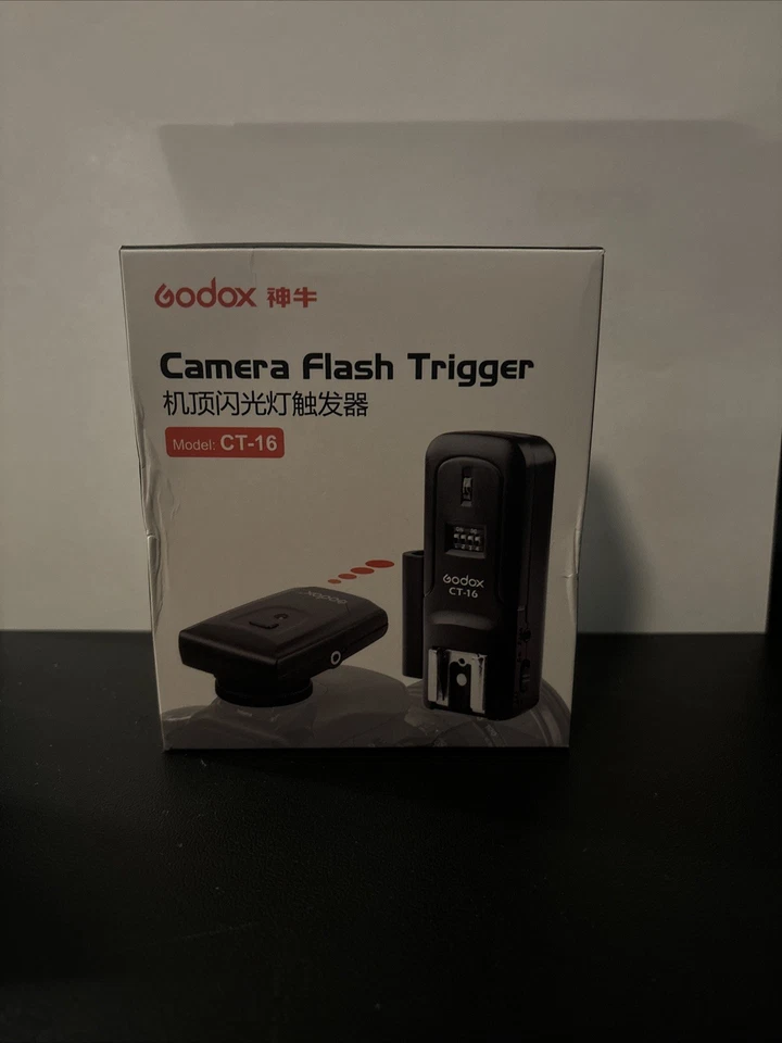 Godox Camera Flash Trigger(16 Channels)Transmitter For Canon,Nikon(Ctr16 & Ct16) - Image 2 of 4