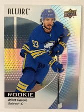 2023-24 23/24 Allure ROOKIE #128 Matt Savoie Buffalo Sabres