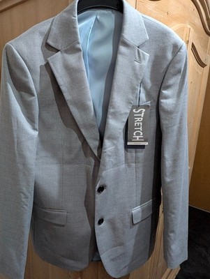 Blazer Herren, Marke MOSS 1851, Größe ca. 107, hellgrau, Neu mit Etikett