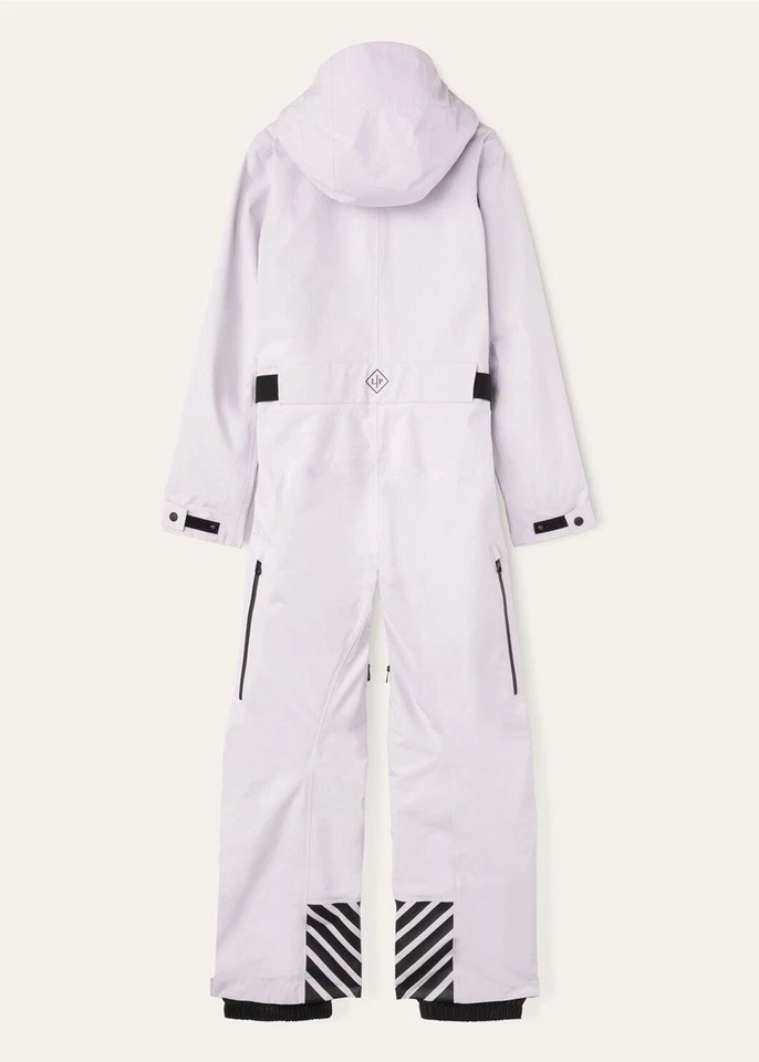 Loro Piana Belted cotton blend ripstop hooded ski suit lilac - BNWT- FAO5536 - Image 3 of 4