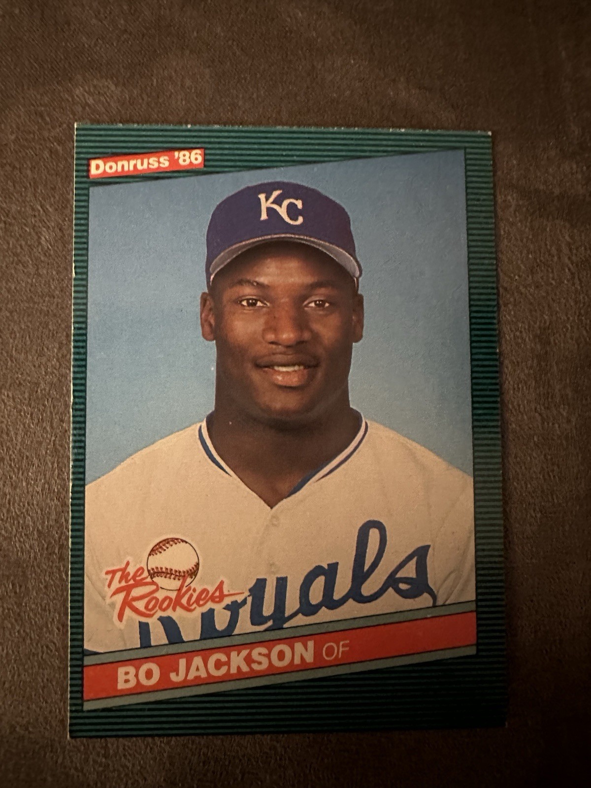 1986 Donruss The Rookies - Bo Jackson #38 (RC)