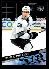 2020-21 Upper Deck Sasha Chmelevski Rookie San Jose Sharks #718