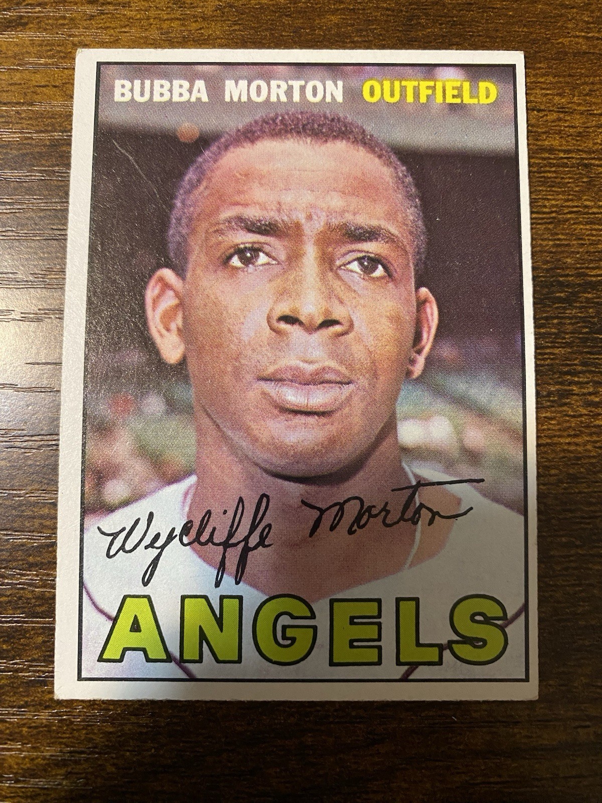 1967 Topps Baseball Card - #79 Bubba Morton - California Angels
