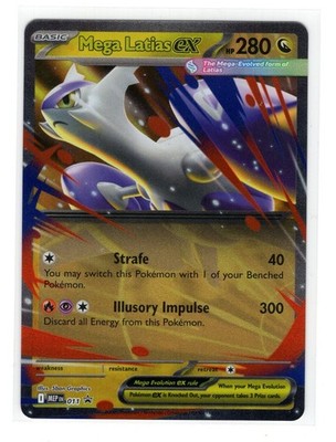 Pokemon Mega Evolution - Black Star Promo - MEP 011 Mega Latias ex