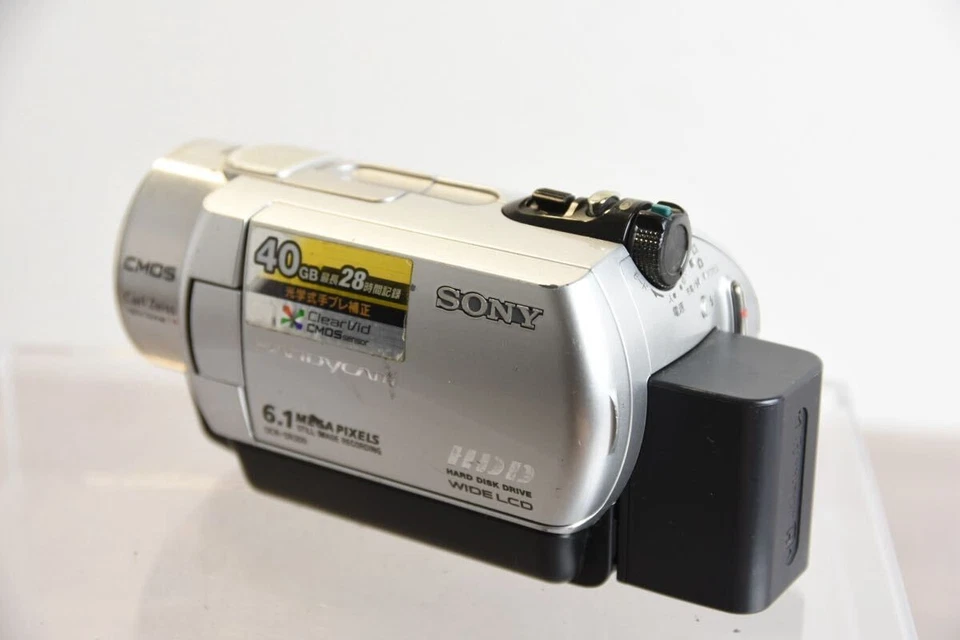 SONY DCR-SR300 Handycam Digital Video Camera Recorder Silver Used Japan - Image 3 of 4